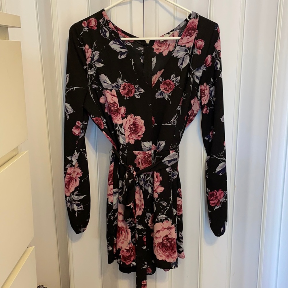 Charlotte Russe floral romper